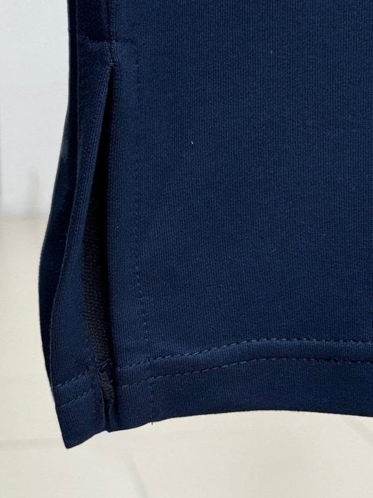 Mahay Kalp Nakışlı Yırtmaçlı Tunik-SS13074 Lacivert