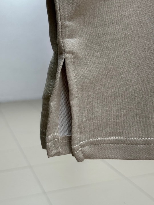 Mahay Kalp Nakışlı Yırtmaçlı Tunik-SS13074 Taş