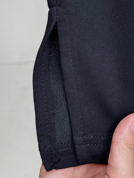 Mahay Kalp Nakışlı Yırtmaçlı Tunik-SS13074 Siyah