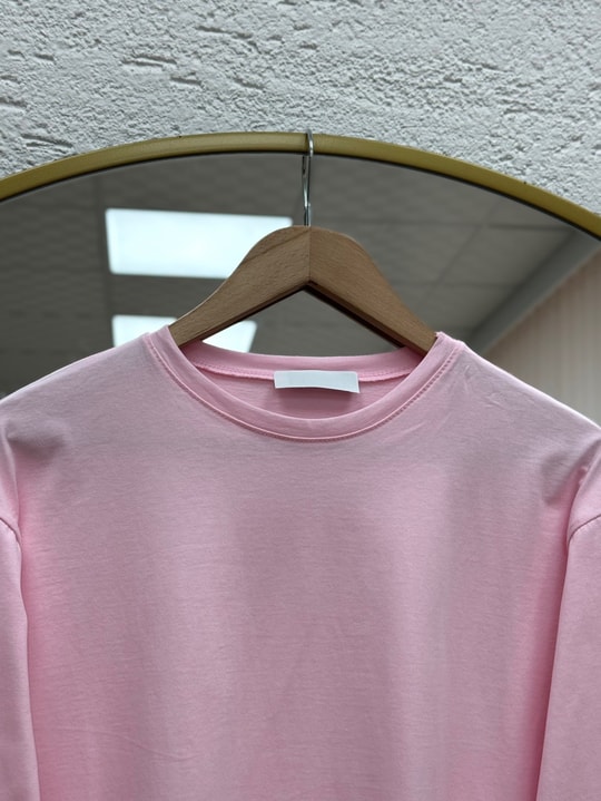 Melifer Yırtmaçlı Ve Dikiş Detaylı Tunik-SS13203 Pembe