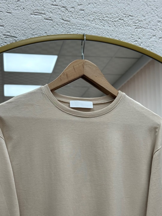 Melifer Yırtmaçlı Ve Dikiş Detaylı Tunik-SS13203 Taş