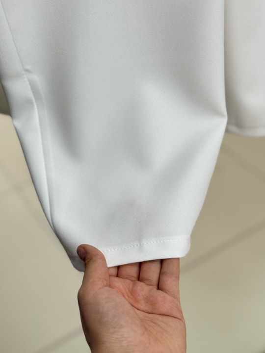 Melita Arka Kapaklı Havuç Paça Kemerli Pantolon-MT5018 Beyaz