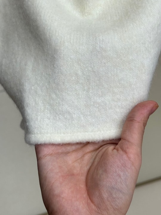 Mihra Bisiklet Yaka Düğmeli Bağlamalı Yelek-KR6022 Ekru