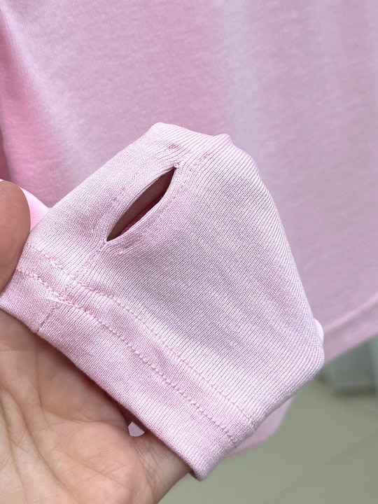 Naciye Parmak Geçirmeli Boğazlı Badi-CI411 Pembe