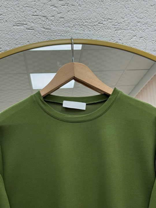Nazgül Geniş Kollu Salaş Bluz-SS13072 Haki