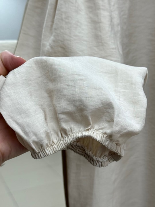 Neslişah Önü Pileli Düğmeli Pantolonlu Takım-NL892 Taş
