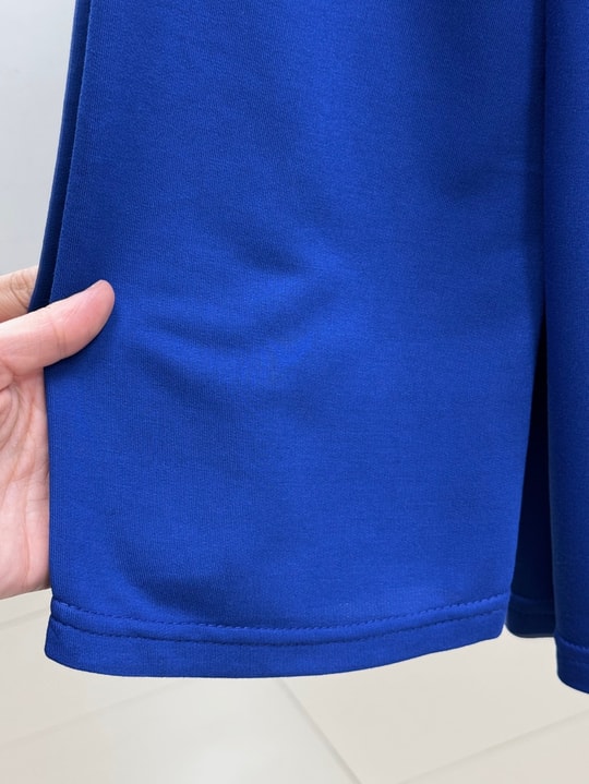 Parya Önü Dikiş Detaylı Asimetrik Tunik-SS13212 Saks