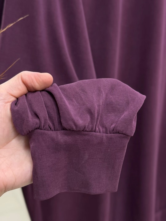 Pera Oversize Pike Pantolonlu Takım-NL845 Mürdüm