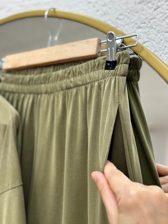 Pera Oversize Pike Pantolonlu Takım-NL845 Yağ Yeşili