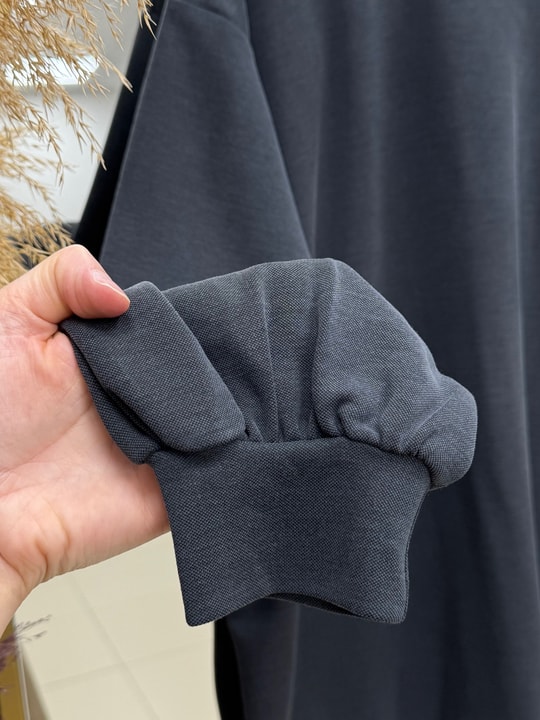 Pera Oversize Pike Pantolonlu Takım-NL845 Antrasit
