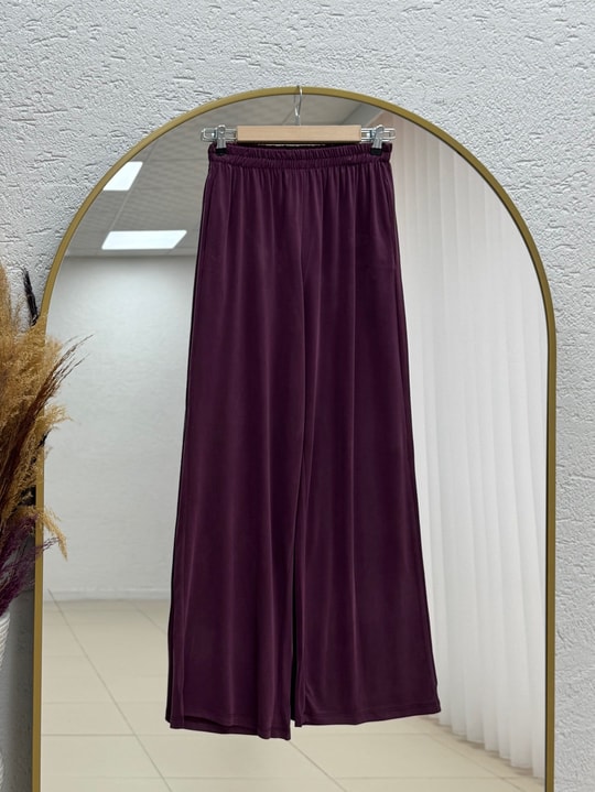 Pera Oversize Pike Pantolonlu Takım-NL845 Mürdüm