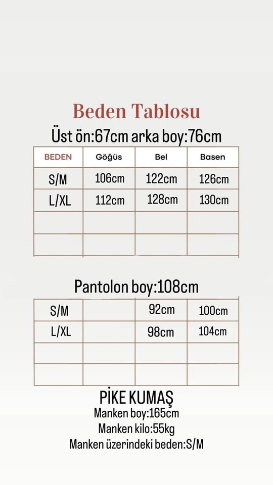 Reyhanur Yanı Yırtmaçlı Pike Pantolonlu Takım-NL764.1 Siyah