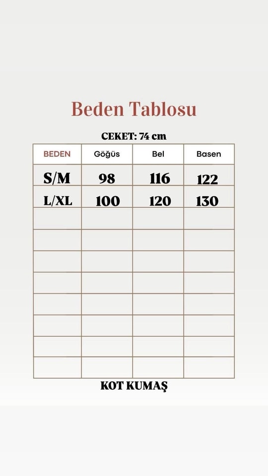 Rosita Geniş Manşetli Kot Ceket-AS1772 Kot Rengi