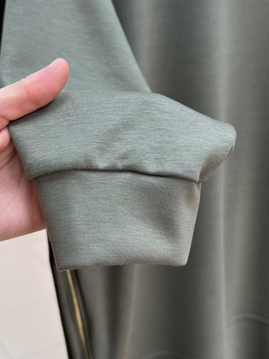 Sabizer Yanı Fermuarlı Pantolonlu Takım-NA3482 Haki