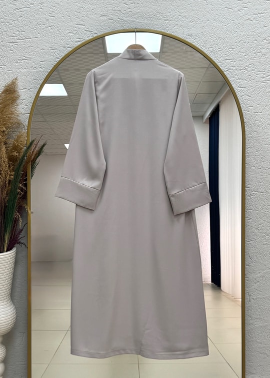 Şahsima İkili Abaya Takım-GS4687 Taş