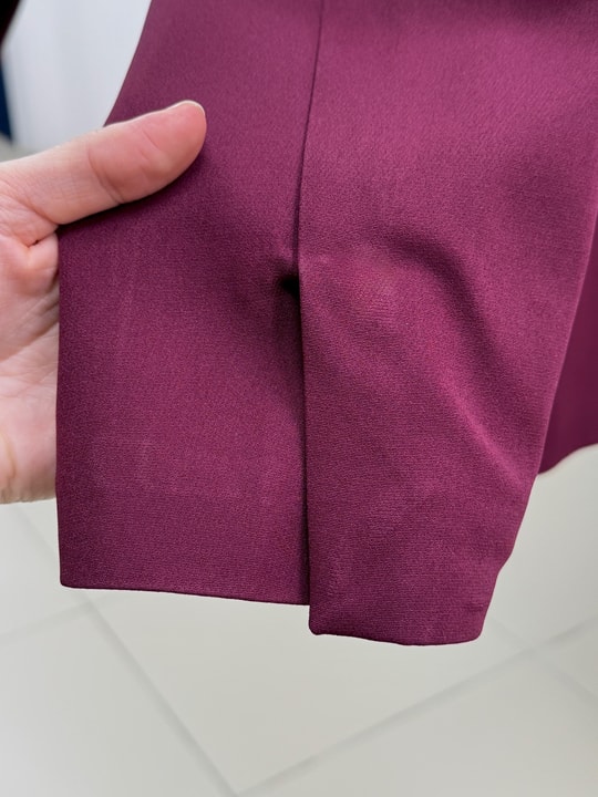 Sarmaşık Yandan Bağlamalı Ceket-KT1915 Bordo