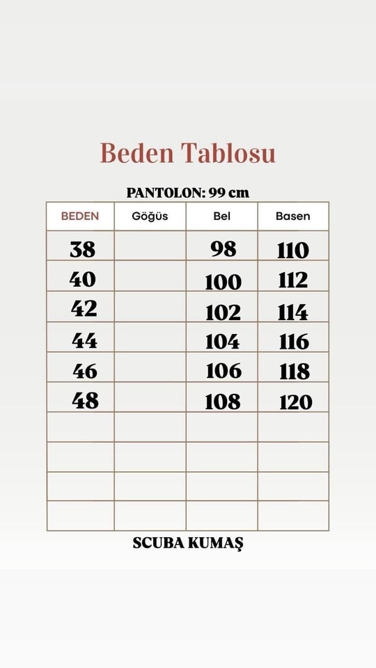 Sevira Paça Yırtmaçlı Skuba Dalgıç Pantolon-MT4887 Siyah