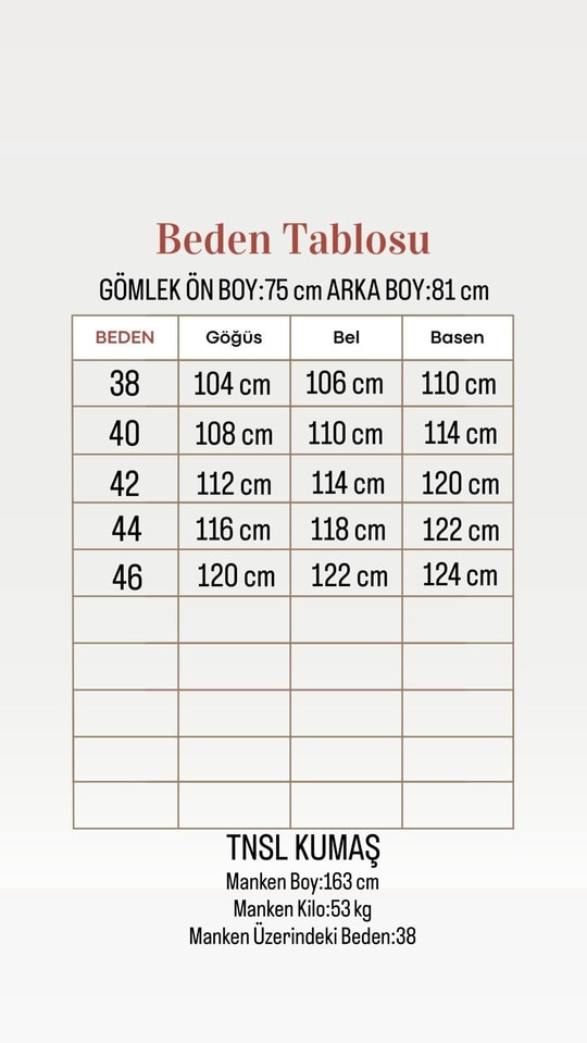 Sima Önü Kısa Arkası Uzun Gömlek-MA3011 Taş