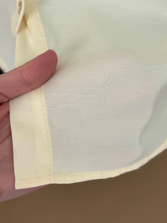 Şimal Kemerli Oversize Geniş Kol Gömlek-Çİ513.5 Sarı