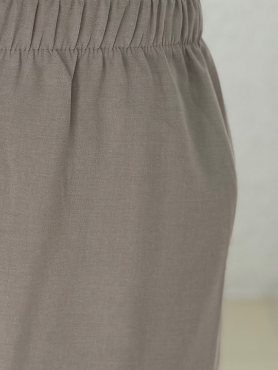 Sormora Kuşak Detaylı Ceketli Pantolonlu Takım-AS471 Vizon