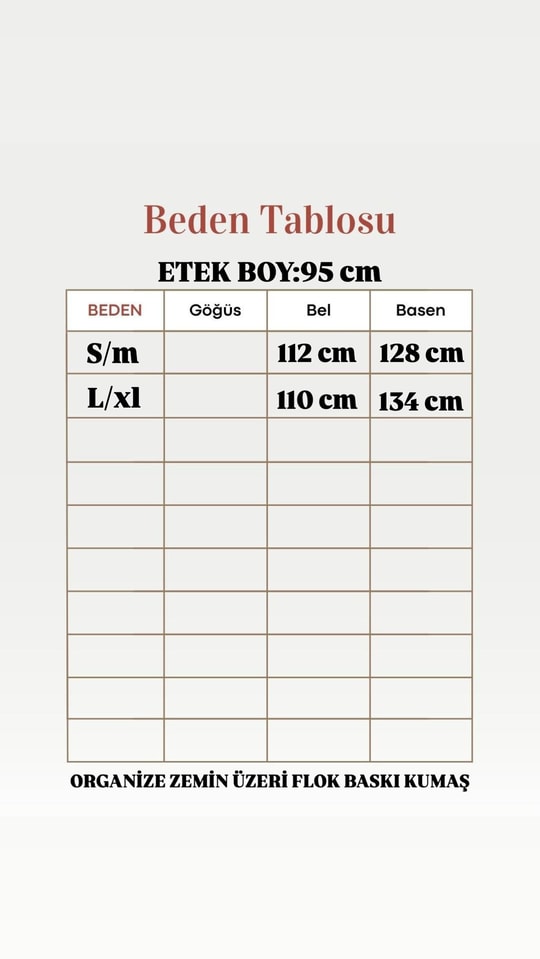 Ülkü Astarlı Kemerli Organize Flok Desen Etek-EK752.1 Bordo
