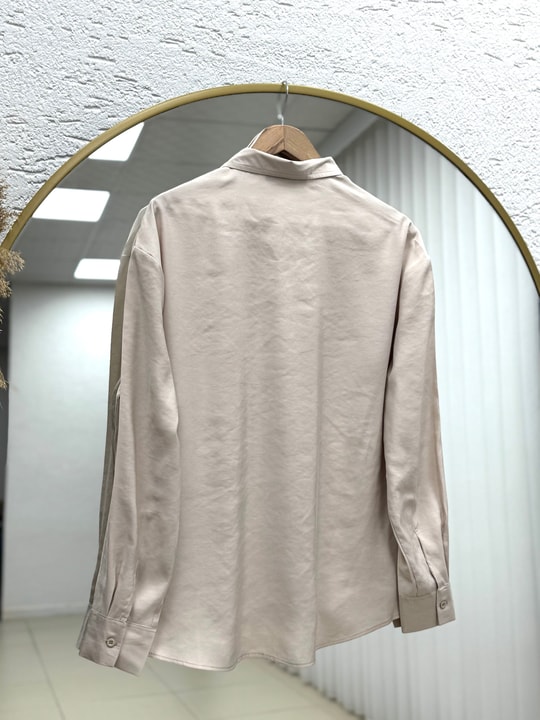 Valide Huni Yaka Gömlek-KT2135 Taş