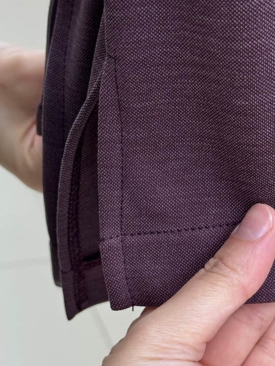 Vedia Kapşonlu Fermuarlı Pike Pantolonlu Takım-NL1118 Mürdüm