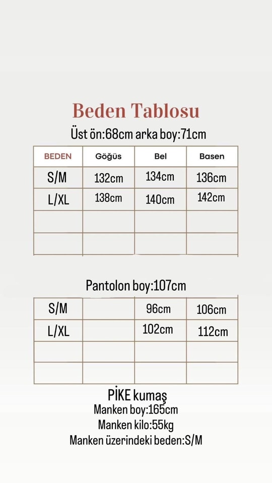 Vedia Kapşonlu Fermuarlı Pike Pantolonlu Takım-NL1118 Kahve
