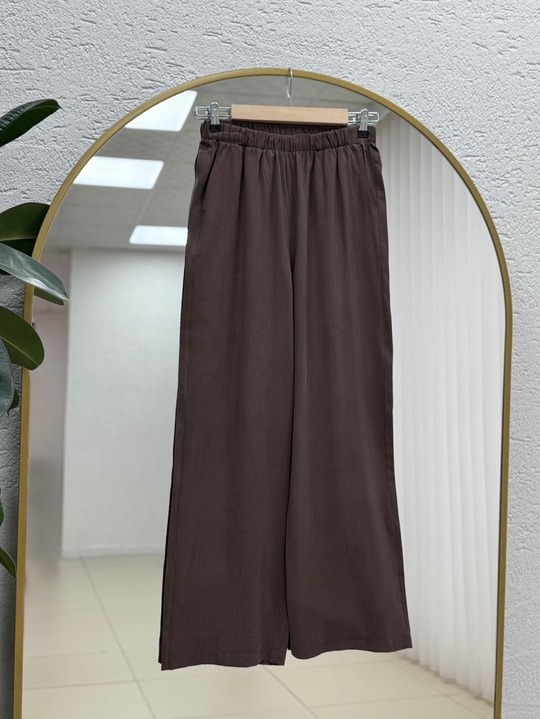 Viyan Pelerinli Modal Takım-BN4616 Kahve