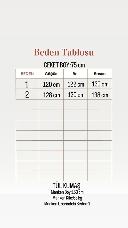 Yeşne Çiçek Detaylı Kol Ucu Lastikli Ceket-ML009 Bordo