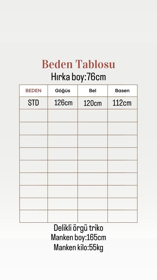 Yüsa Delikli Triko Hırka-KR5078 Kahve