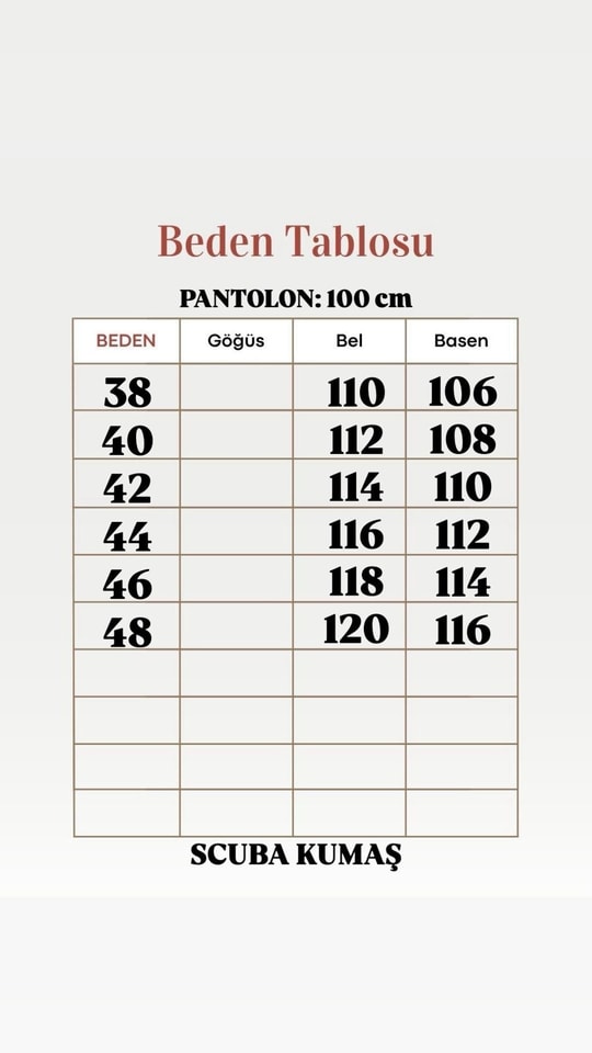 Zayna Bol Paça Çımalı Skuba Dalgıç Pantolon-MT3555 Lacivert