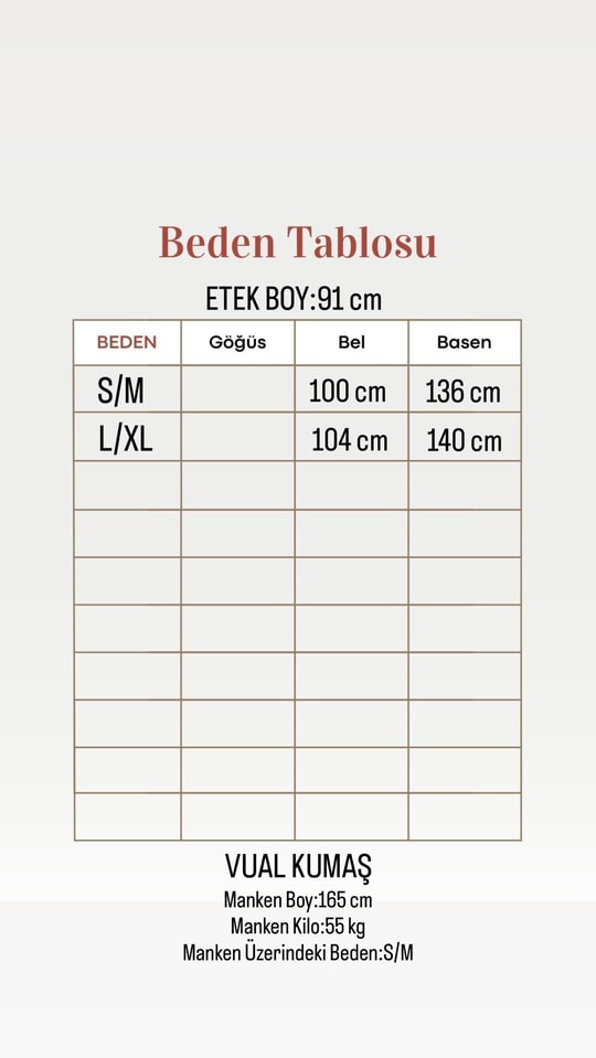 Zerbeste Astarlı Vual Etek-AS3065 Bordo
