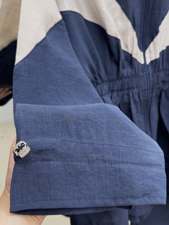 Zergül Kapşonlu Beli Sıkmalı Pantolonlu Takım-PN3149 Lacivert