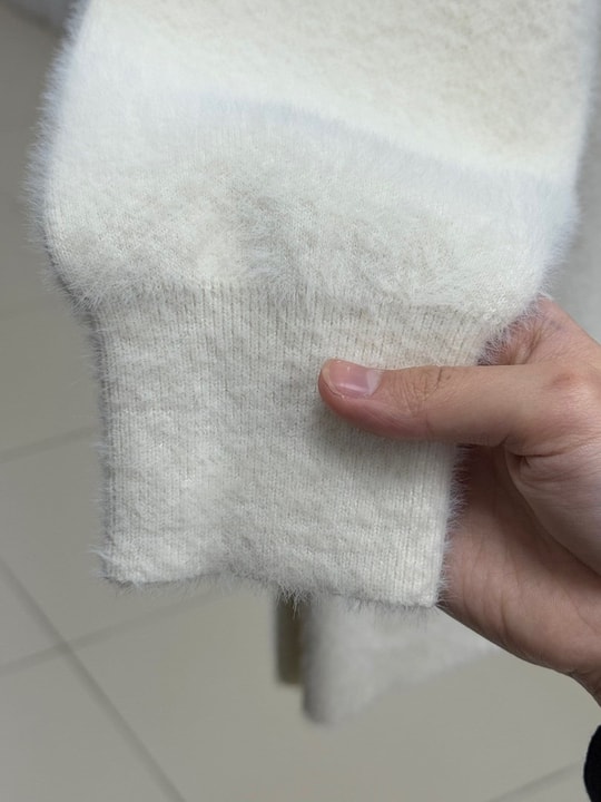 Zülnur Çift Aksesuar Detaylı Yumoş Hırka-KR6033 Ekru