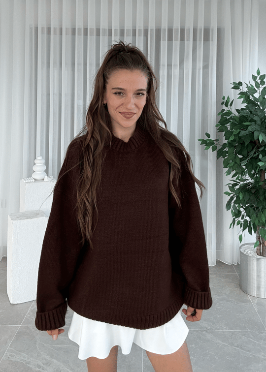 Misty Kahverengi  Yumoş Basic Kazak 