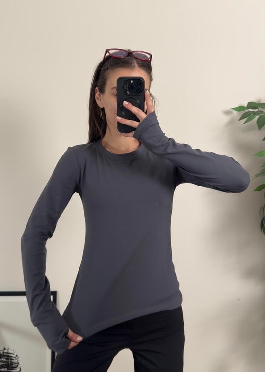 Oysh Model Parmak Geçmeli Gri Body 