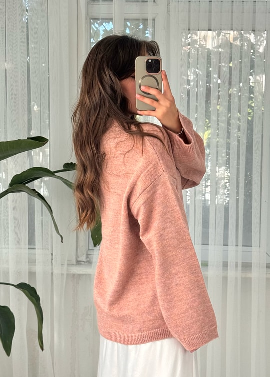 Rose Pembe Basic Kazak 