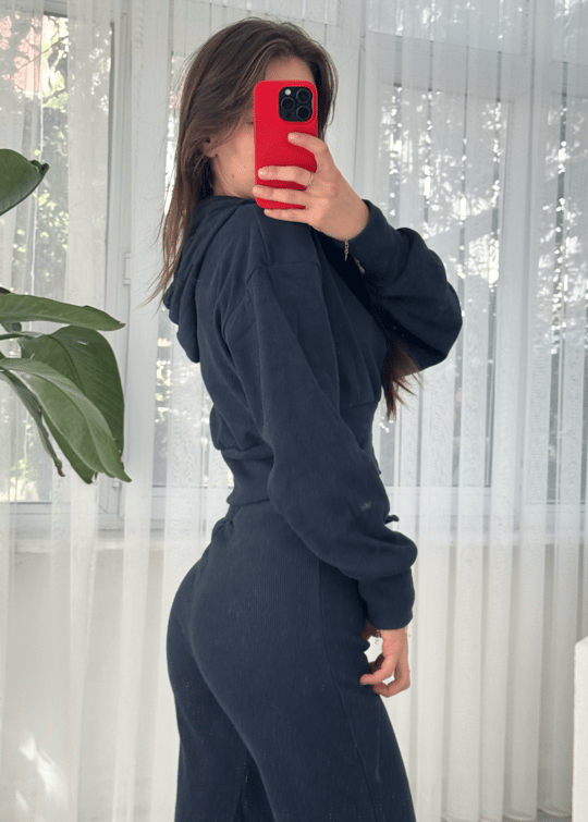 Sierra Fitilli Alt Üst Lacivert Takım