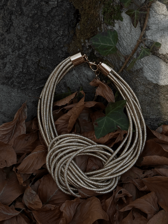 Ethernal Flow Gold Kolye 