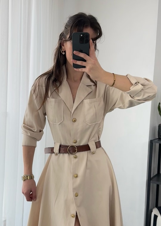 Trenç Model Midi Elbise