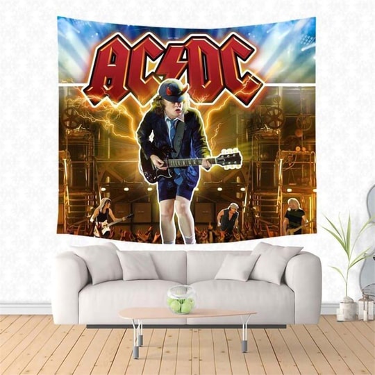 70 X 100 Cm Ac/Dc - Angus Young Duvar Halısı 