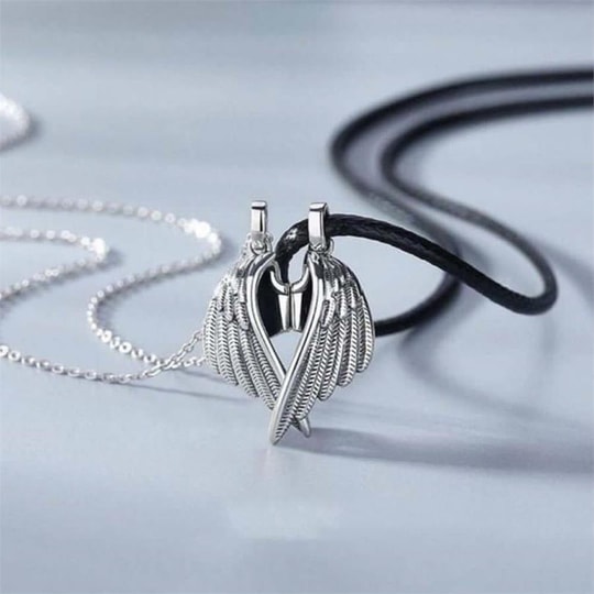 Angel Wings Çift Kolye