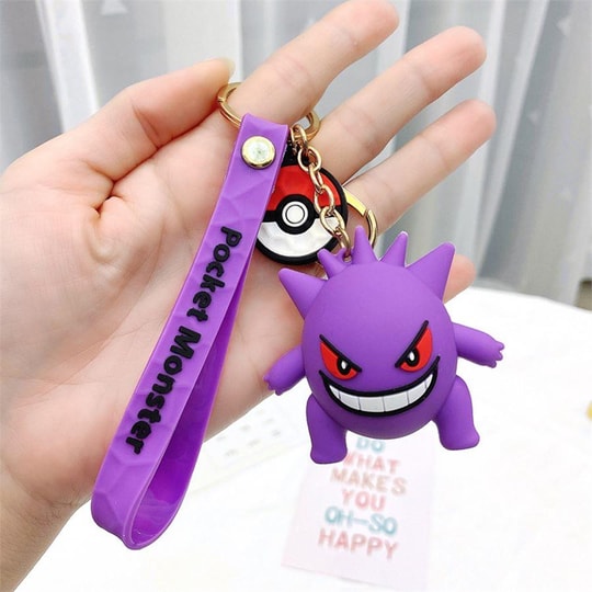 Anime Pokemon - Gengar Silikon Anahtarlık