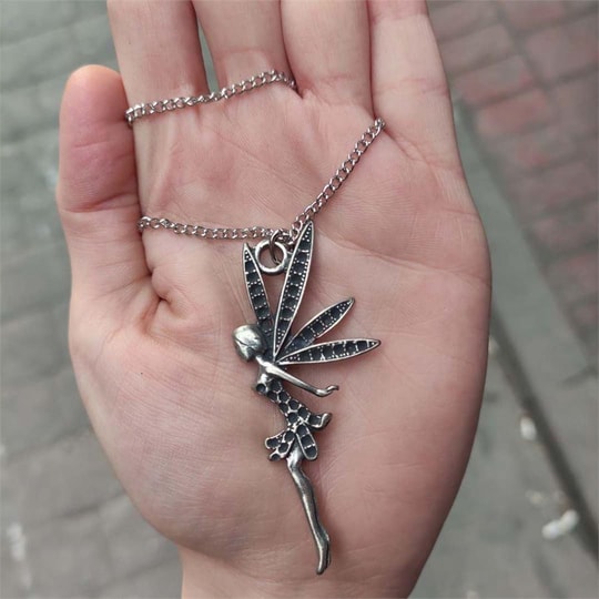 Cannabis Wing Fairy Kolye 