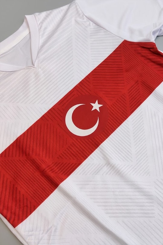 Beyaz Nostajik Türkiye Unisex Forma