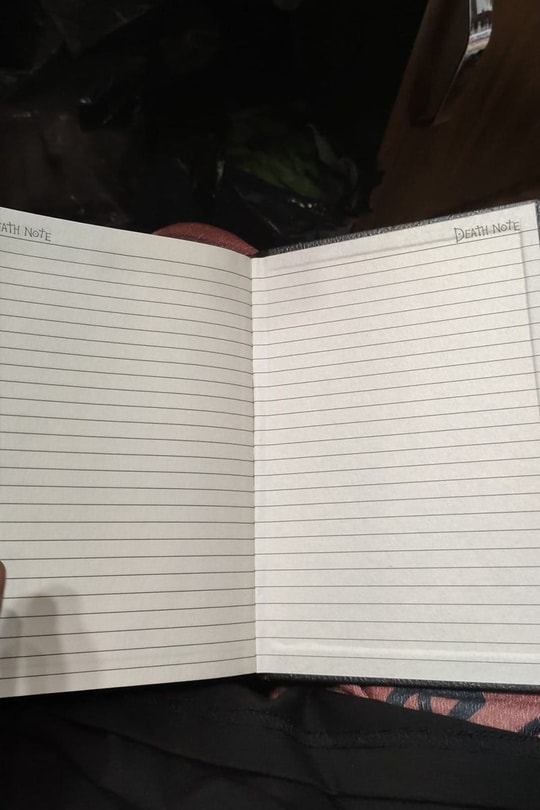 Death Note Anime Defter