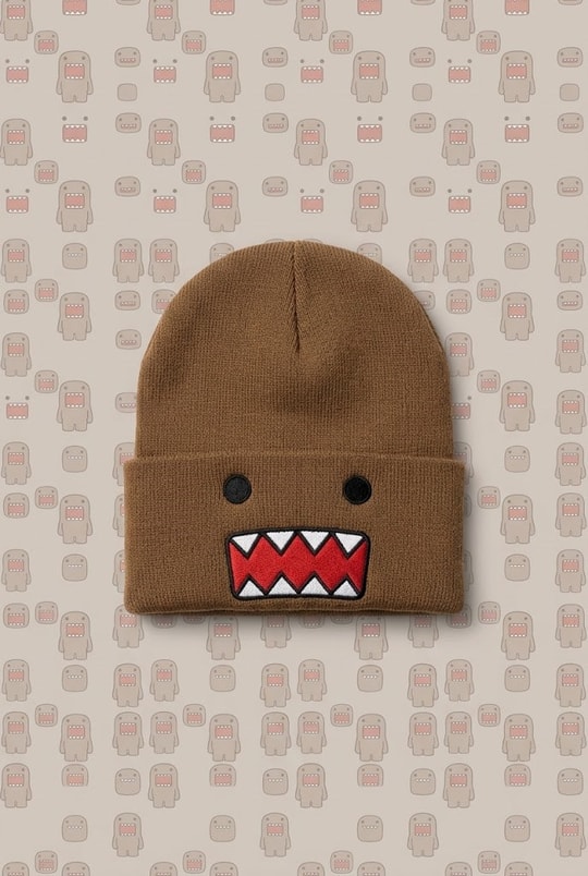 Kahverengi Domo Kun  Unisex Bere