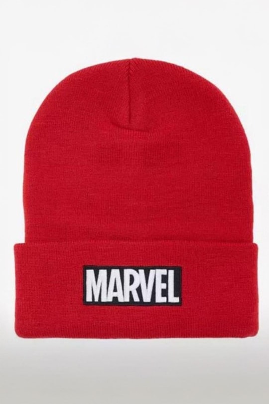 Kırmızı Marvel Ribana Unisex Bere