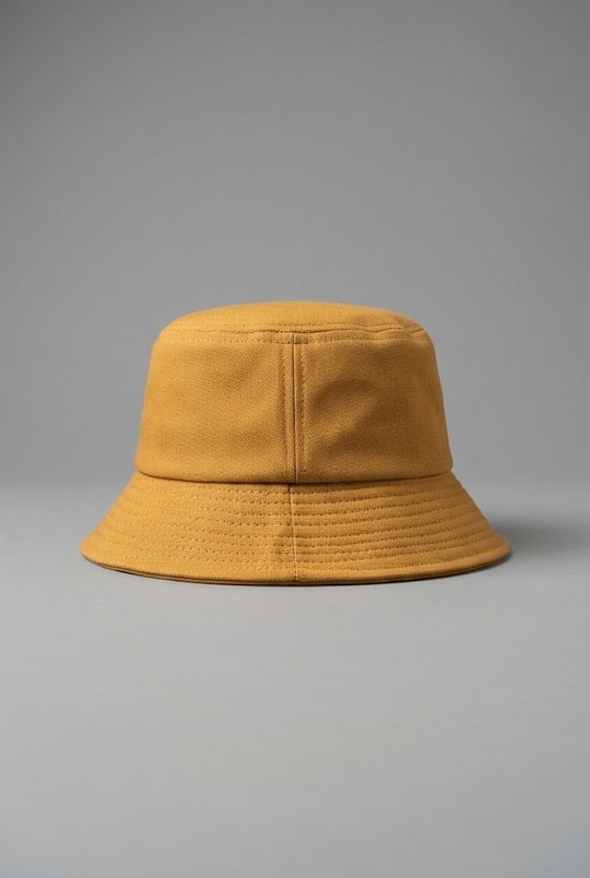 Koyu Bej Kışlık Bucket Şapka